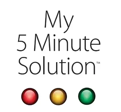 A picture of the logo for my 5 minute solution.